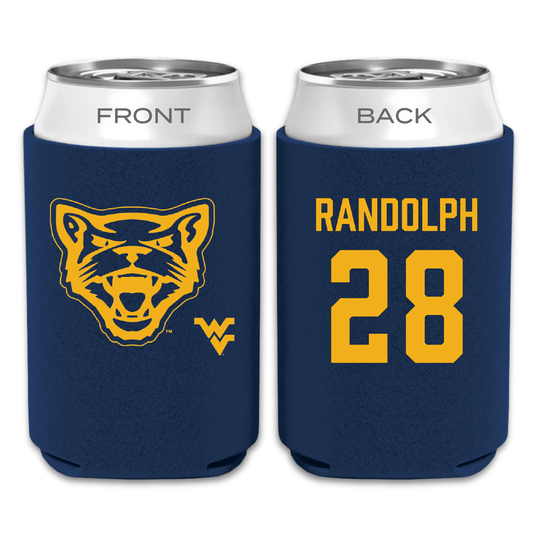 Potomac State College Softball Navy Can Cooler - #28 Delaney Randolph