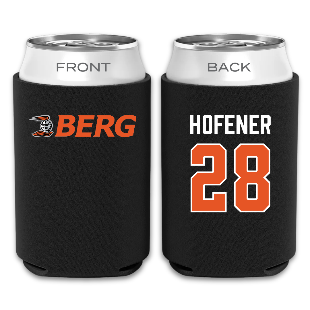 Heidelberg University Baseball Black Can Cooler - #28 Nick Hofener