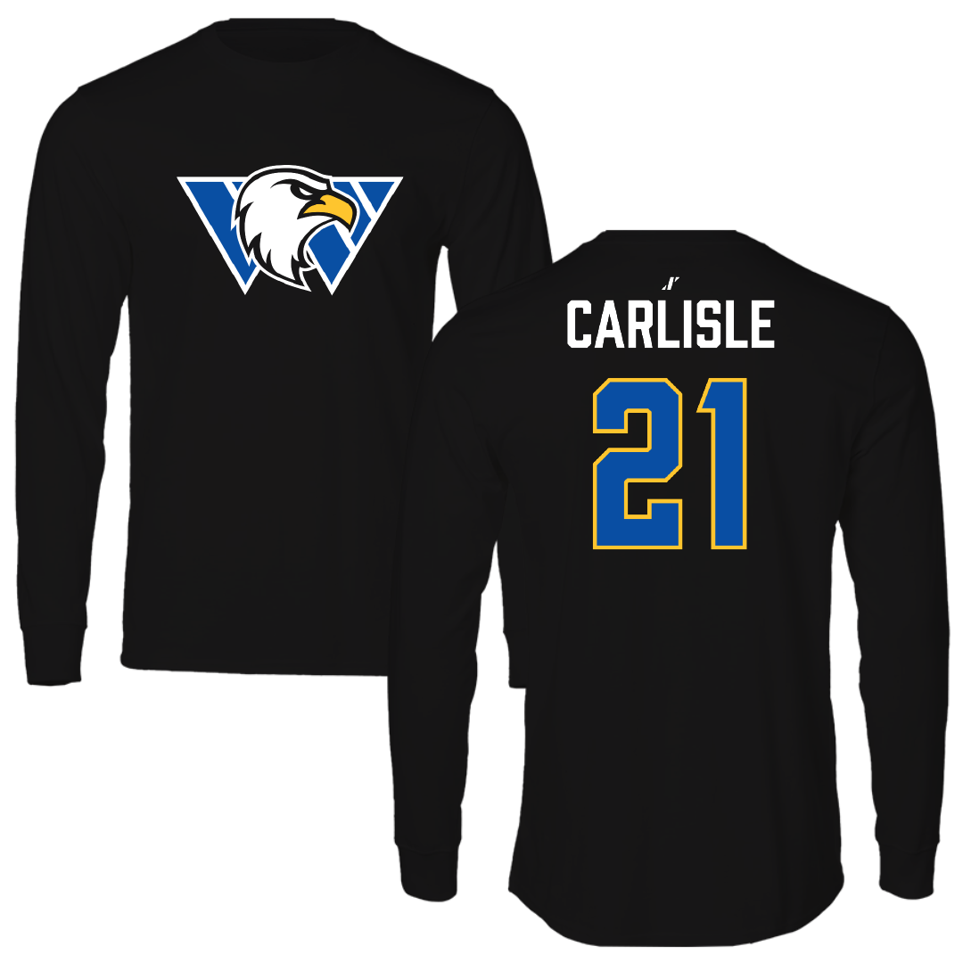 Williams Baptist University Baseball Black Long Sleeve - #21 Brevin Carlisle