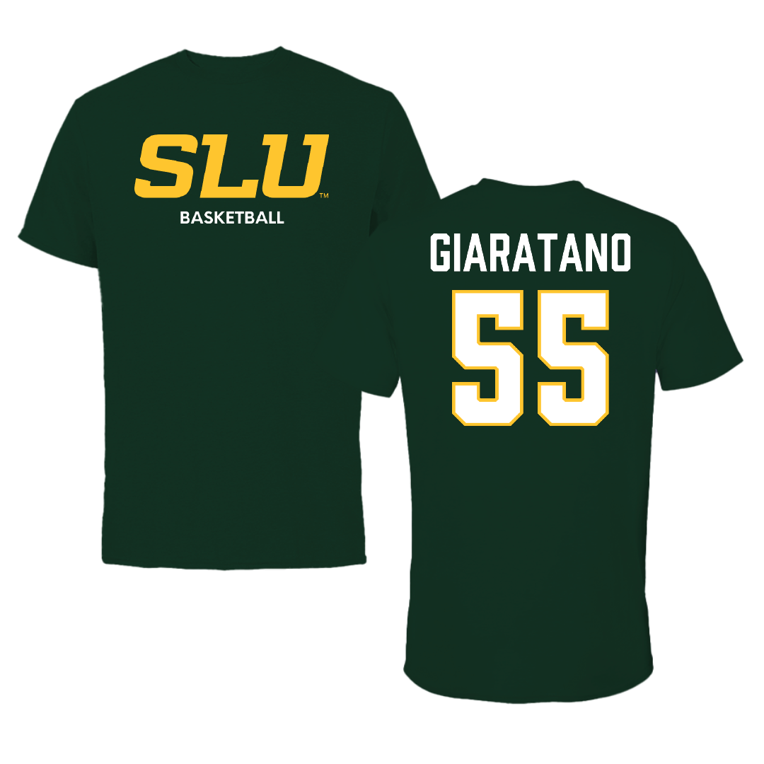 Southeastern Louisiana University Basketball (W) Forest Green Tee - #55 Hailey Giaratano