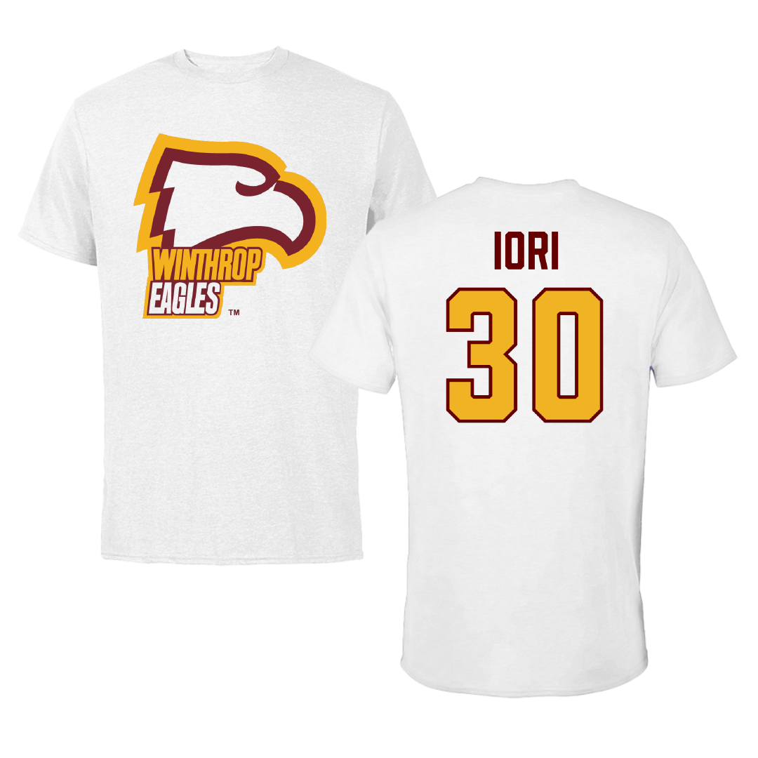 Winthrop University Soccer White Eagles Performance Tee - #30 Sofia Iori