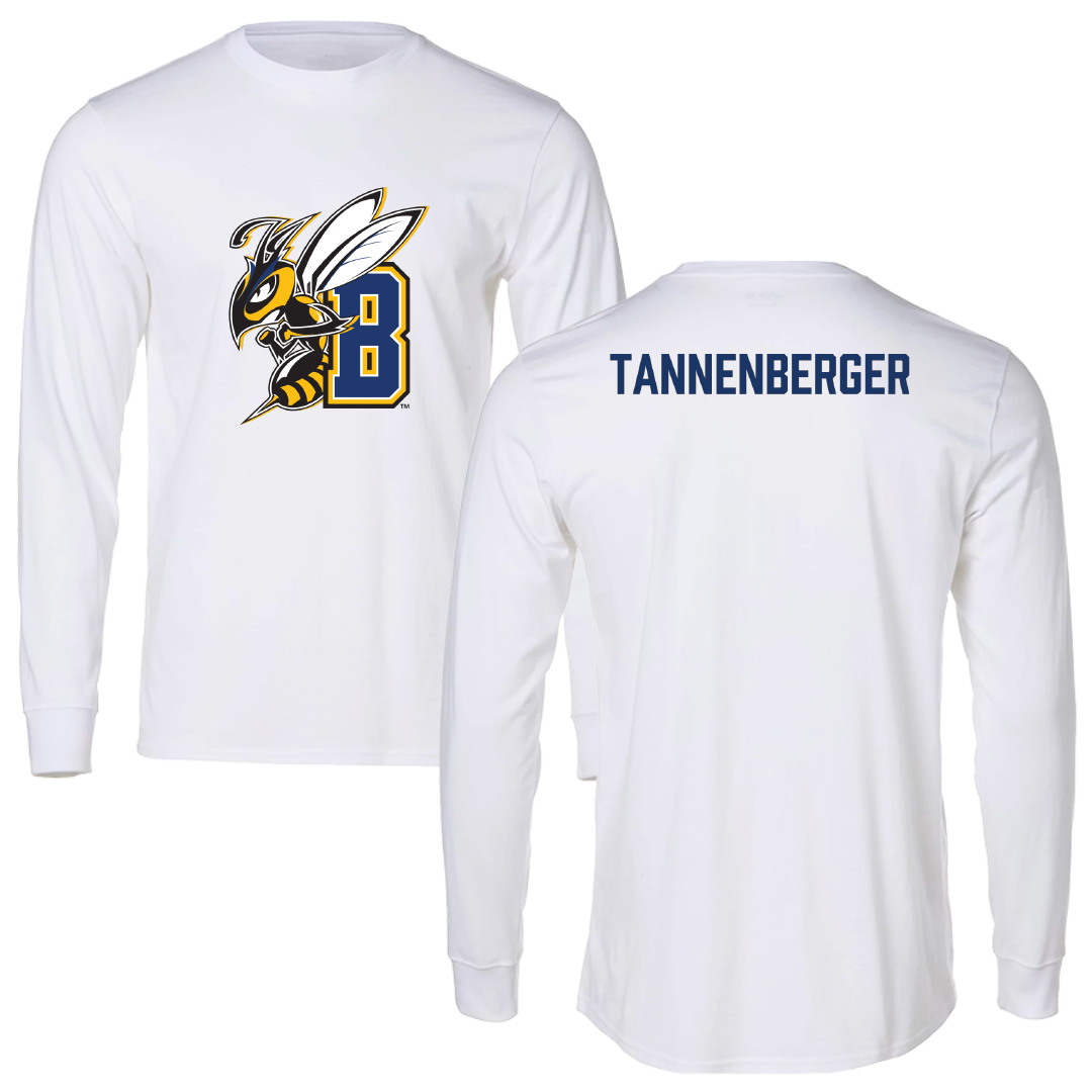 Montana State University Billings Golf (W) White Long Sleeve - Ella Tannenberger