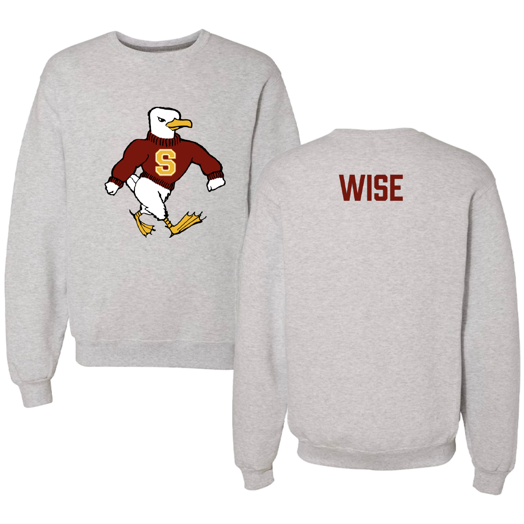 Salisbury University TF and XC Gray Crewneck - Javian Wise