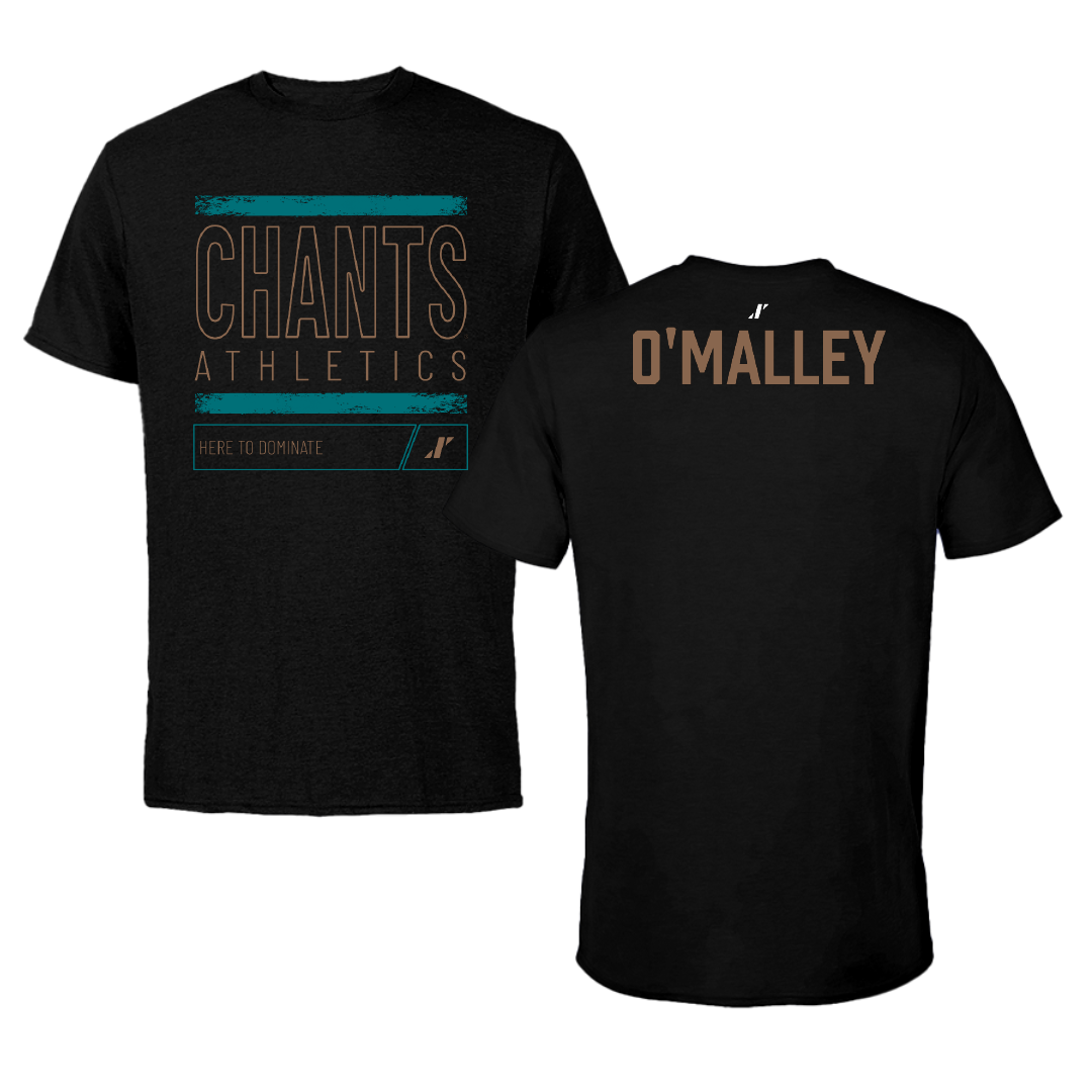 Coastal Carolina University TF and XC Black Dominate Tee - Jenna O'Malley