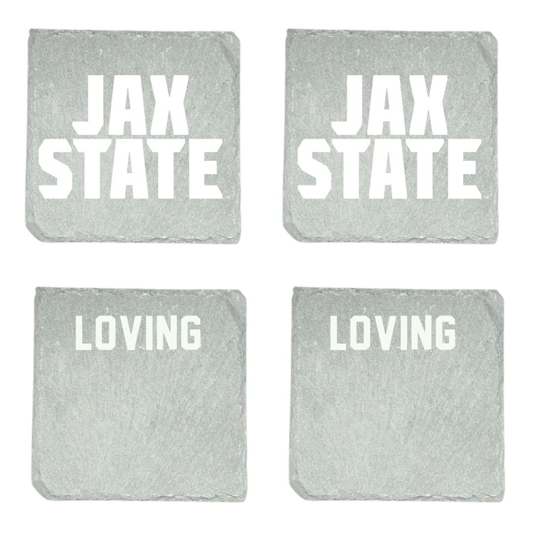 Jacksonville State University TF and XC Stone Coaster (4 Pack)  - Jailah Loving