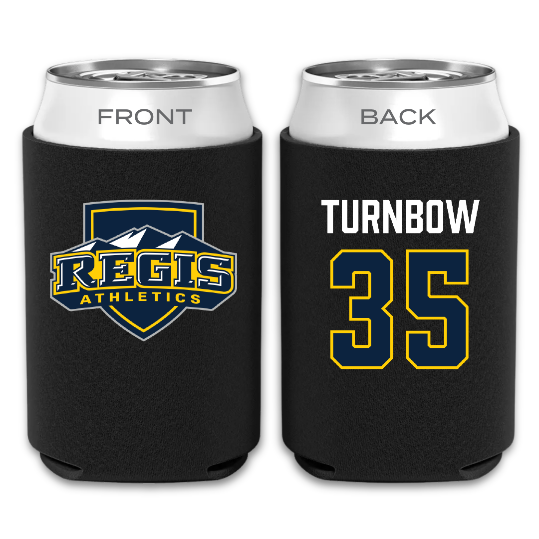 Regis University (Colorado) Basketball Black Can Cooler - #35 Caitlin Turnbow