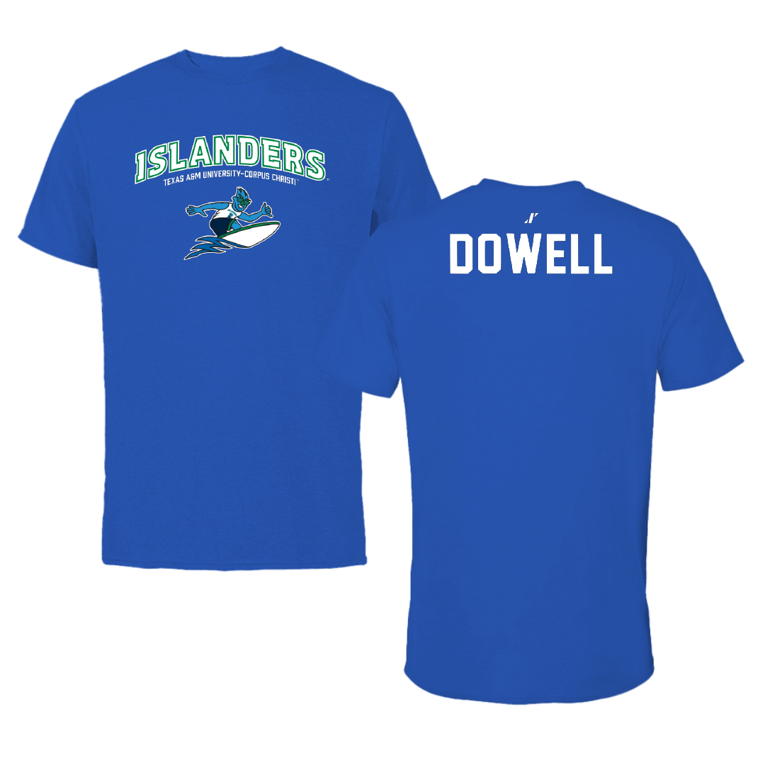 Texas A&M University-Corpus Christi TF and XC Blue General Tee - Breyunna Dowell