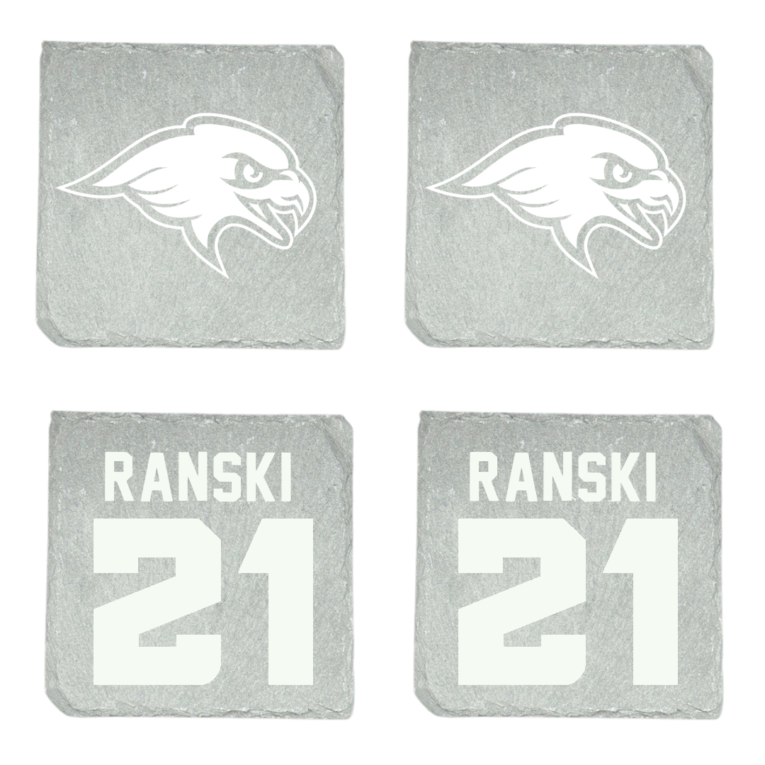 Montclair State University Field Hockey (W) Stone Coaster (4 Pack)  - #21 Julia Ranski