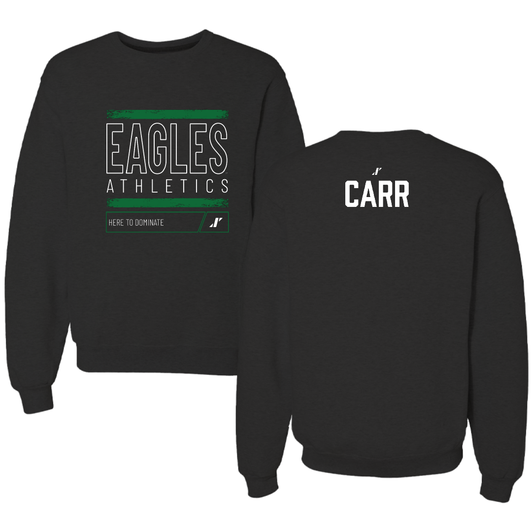 Eastern Michigan University Dance Black Dominate Crewneck - Kaley Carr