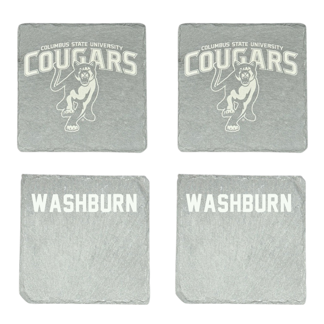 Columbus State University TF and XC Stone Coaster (4 Pack)  - Sam Washburn