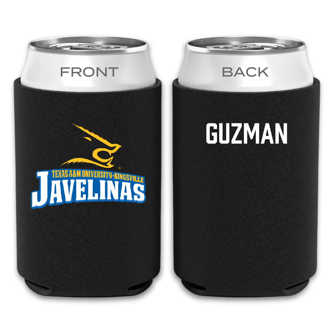 Texas A&M University-Kingsville TF and XC Black Can Cooler - Bryssa Guzman