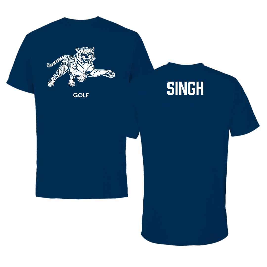 Jackson State University Golf (M) Navy Tee - Ekam Singh