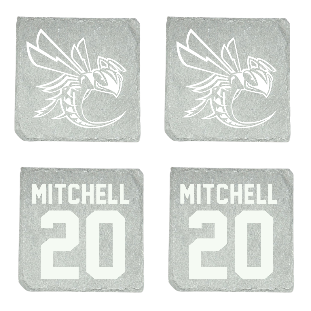 Cedarville University Softball Stone Coaster (4 Pack)  - #20 Ella Mitchell