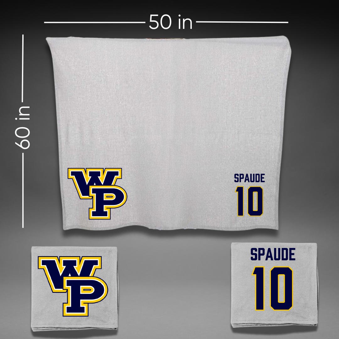 William Penn University Volleyball (M) Gray Blanket - #10 Sam Spaude
