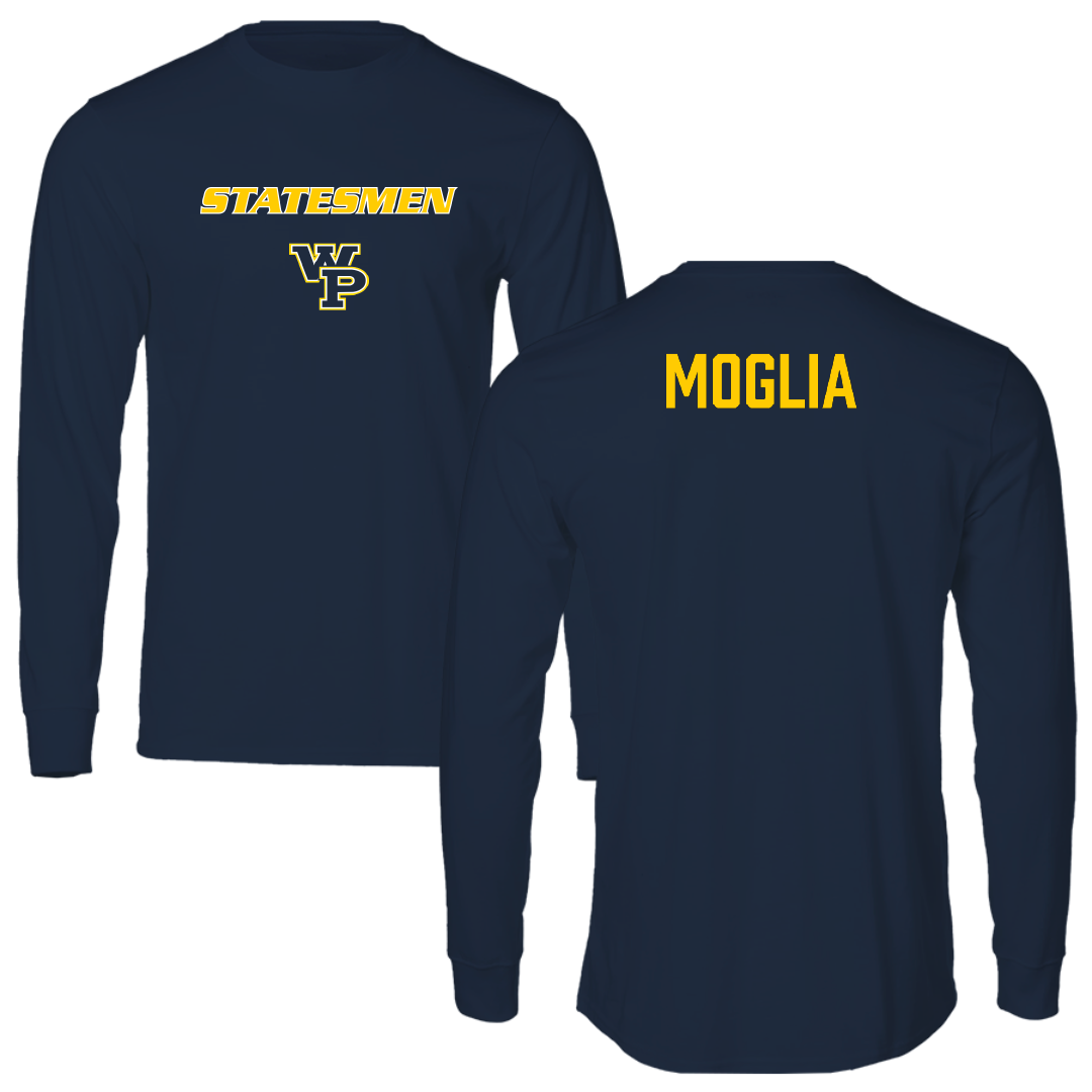 William Penn University Golf (M) Navy Long Sleeve - Landon Moglia