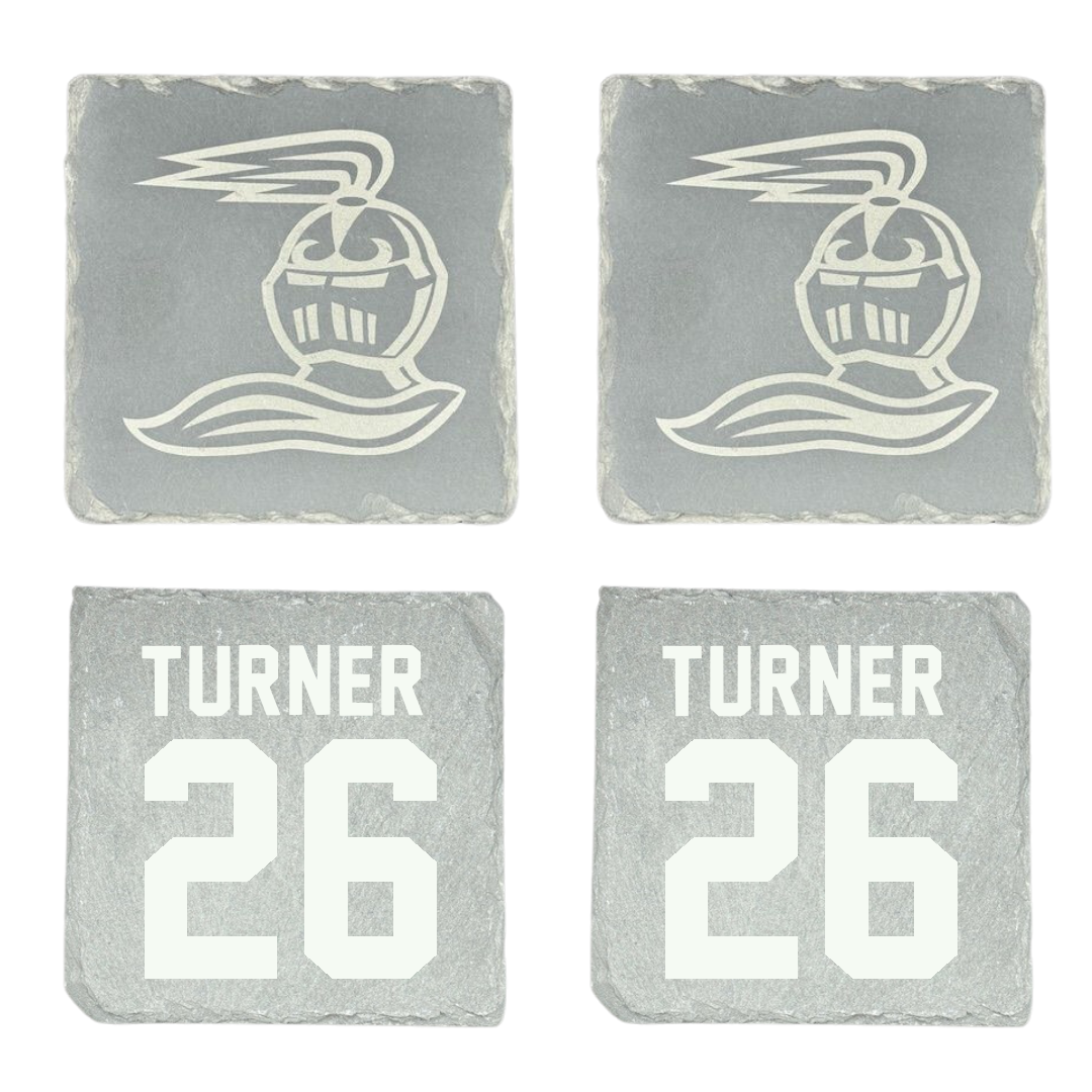 Heidelberg University Soccer Stone Coaster (4 Pack)  - #26 Brenden Turner