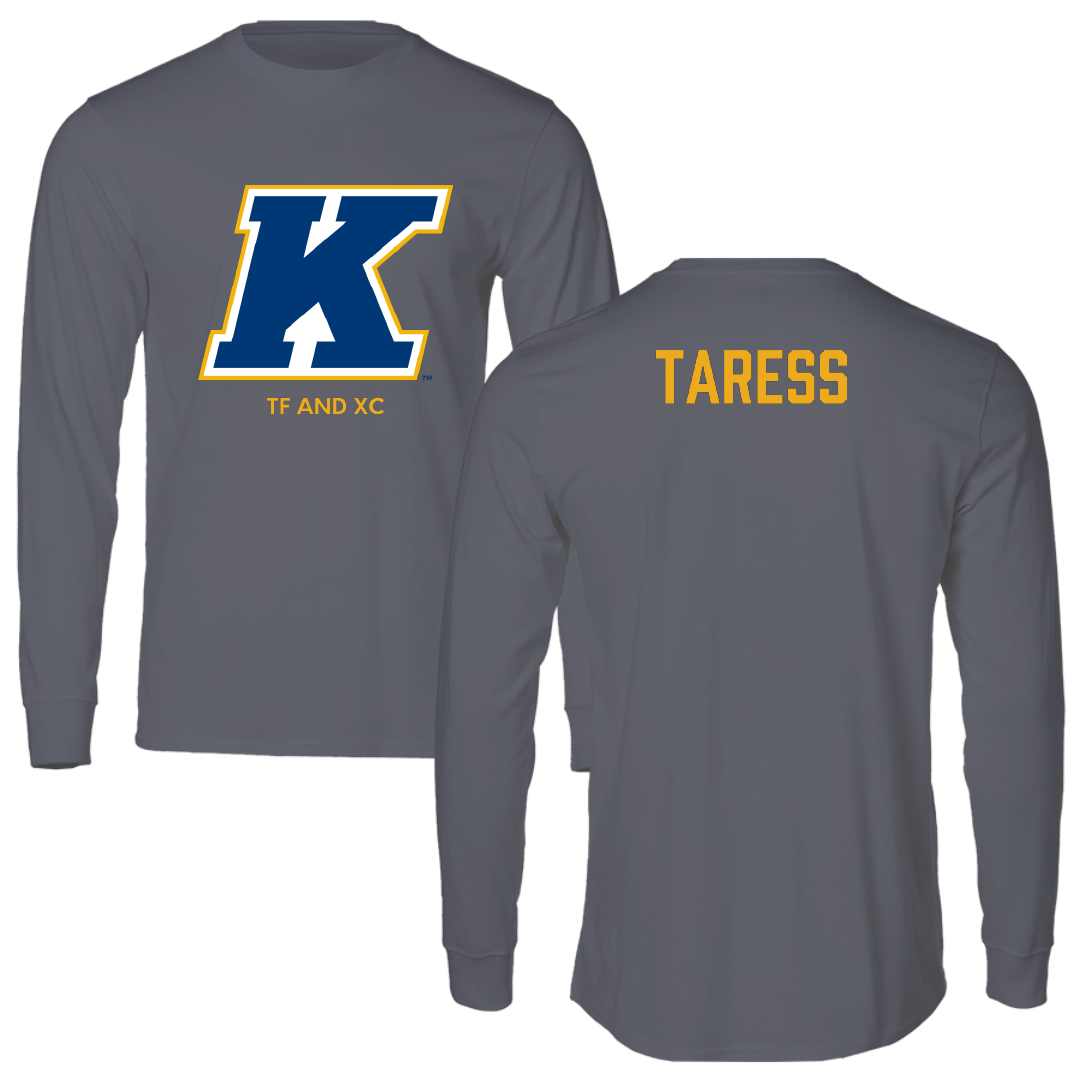 Kent State University TF and XC Dark Gray Long Sleeve - Kyla Taress