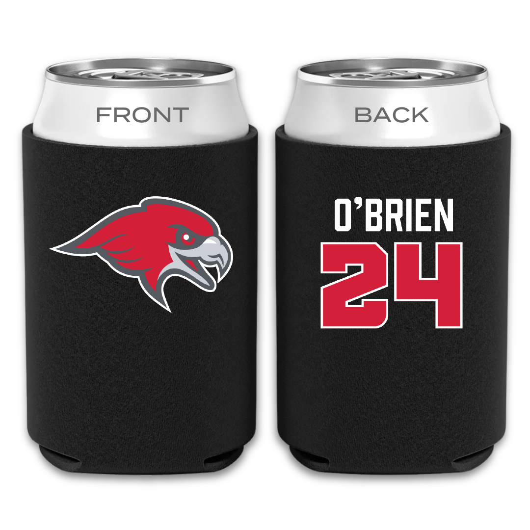 Montclair State University Baseball Black Can Cooler - #24 Daniel O’Brien