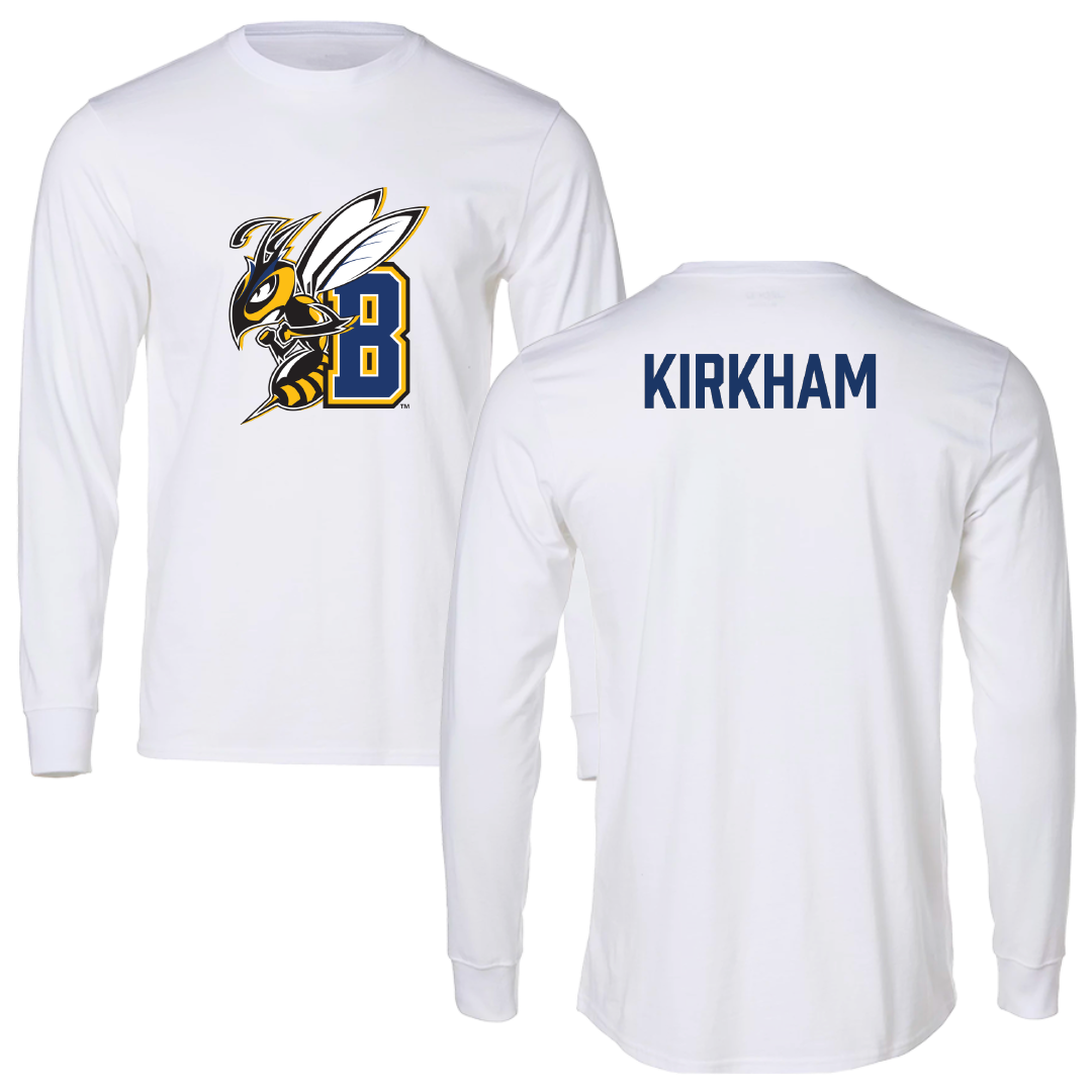 Montana State University Billings Cheer White Long Sleeve - Ava Kirkham