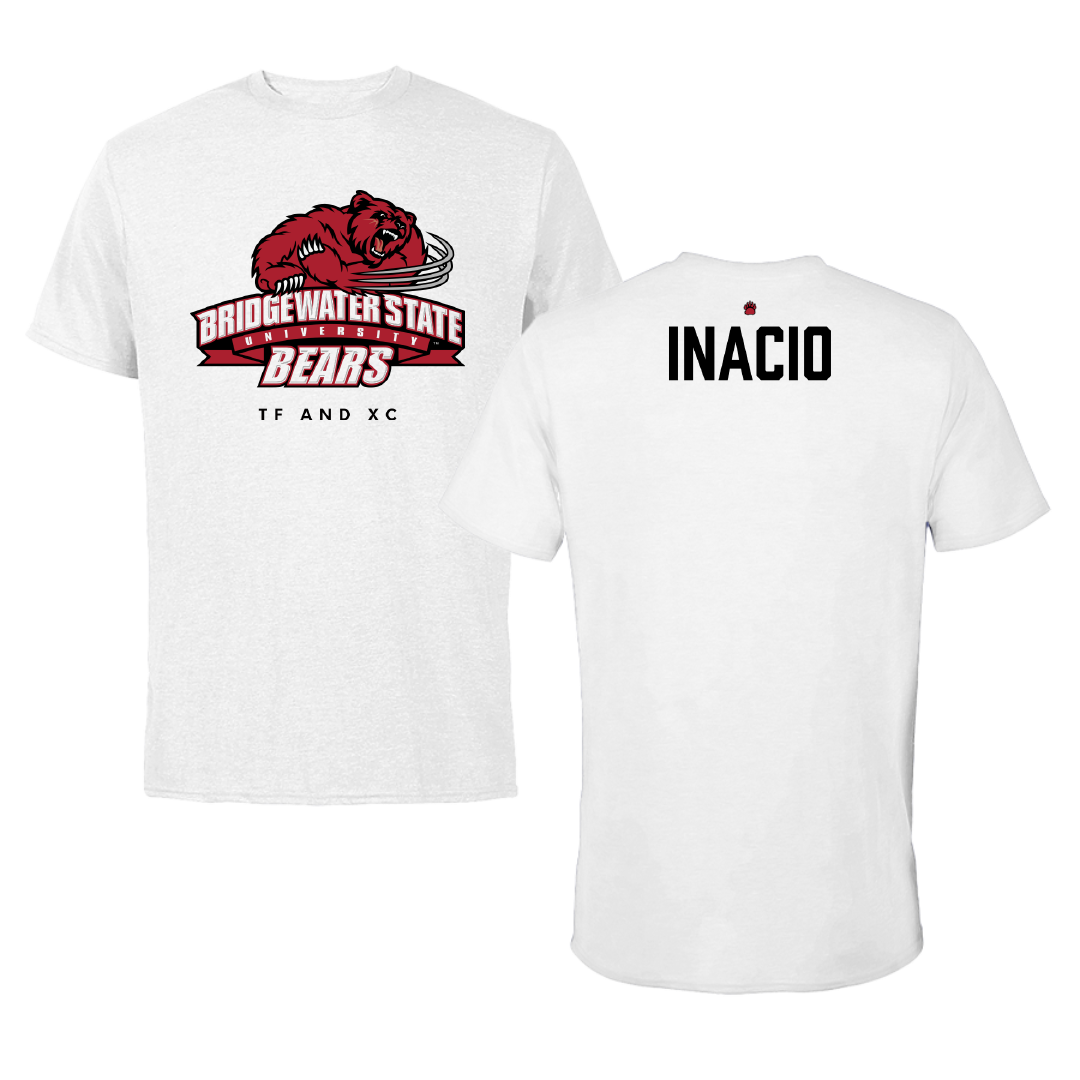 Bridgewater State University TF and XC White Performance Tee - Grace Inacio