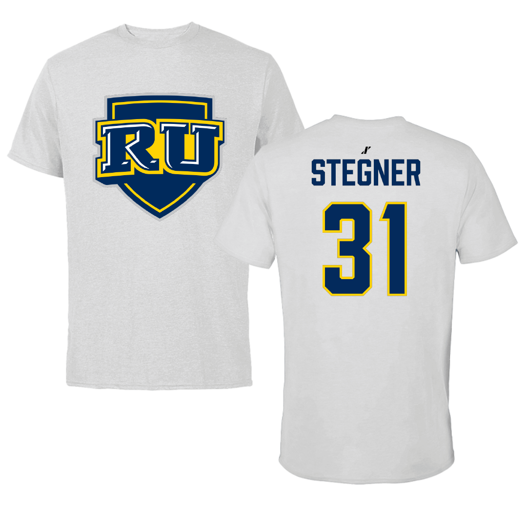 Regis University (Colorado) Soccer (W) Light Gray Performance Tee - #31 Helen Stegner