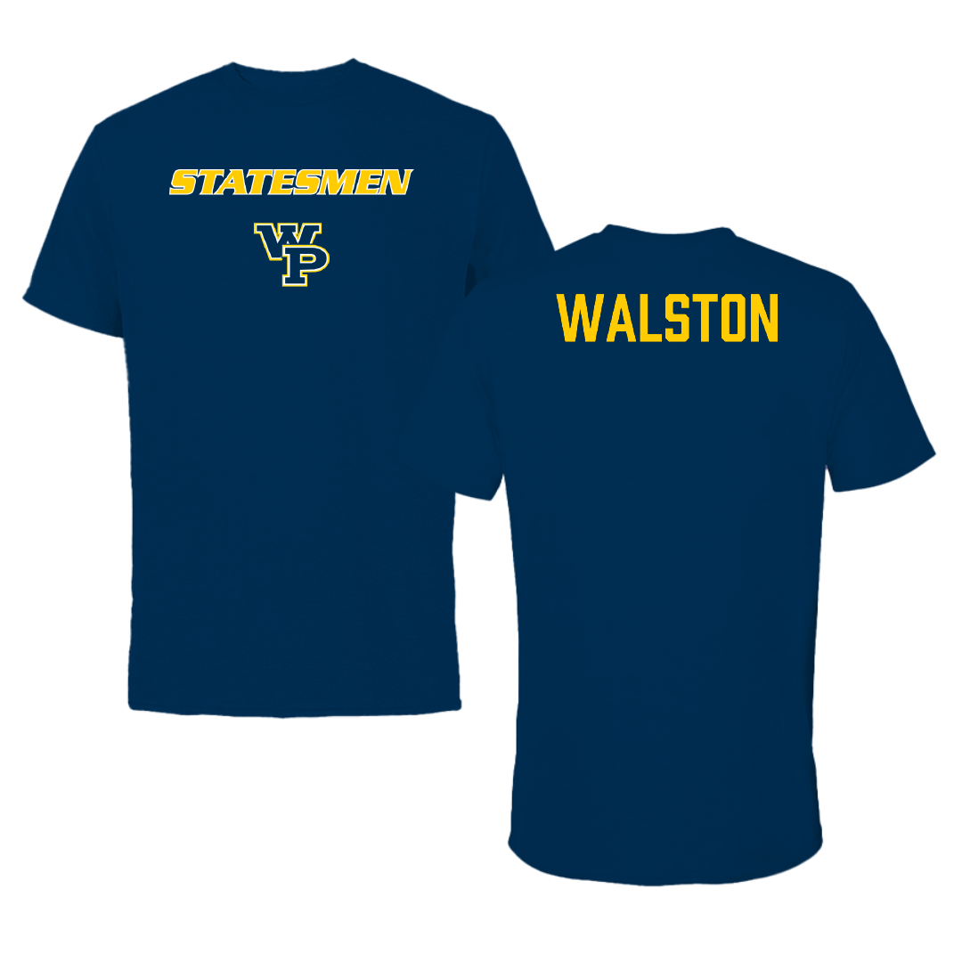 William Penn University Wrestling (M) Navy Performance Tee - Gentry Walston
