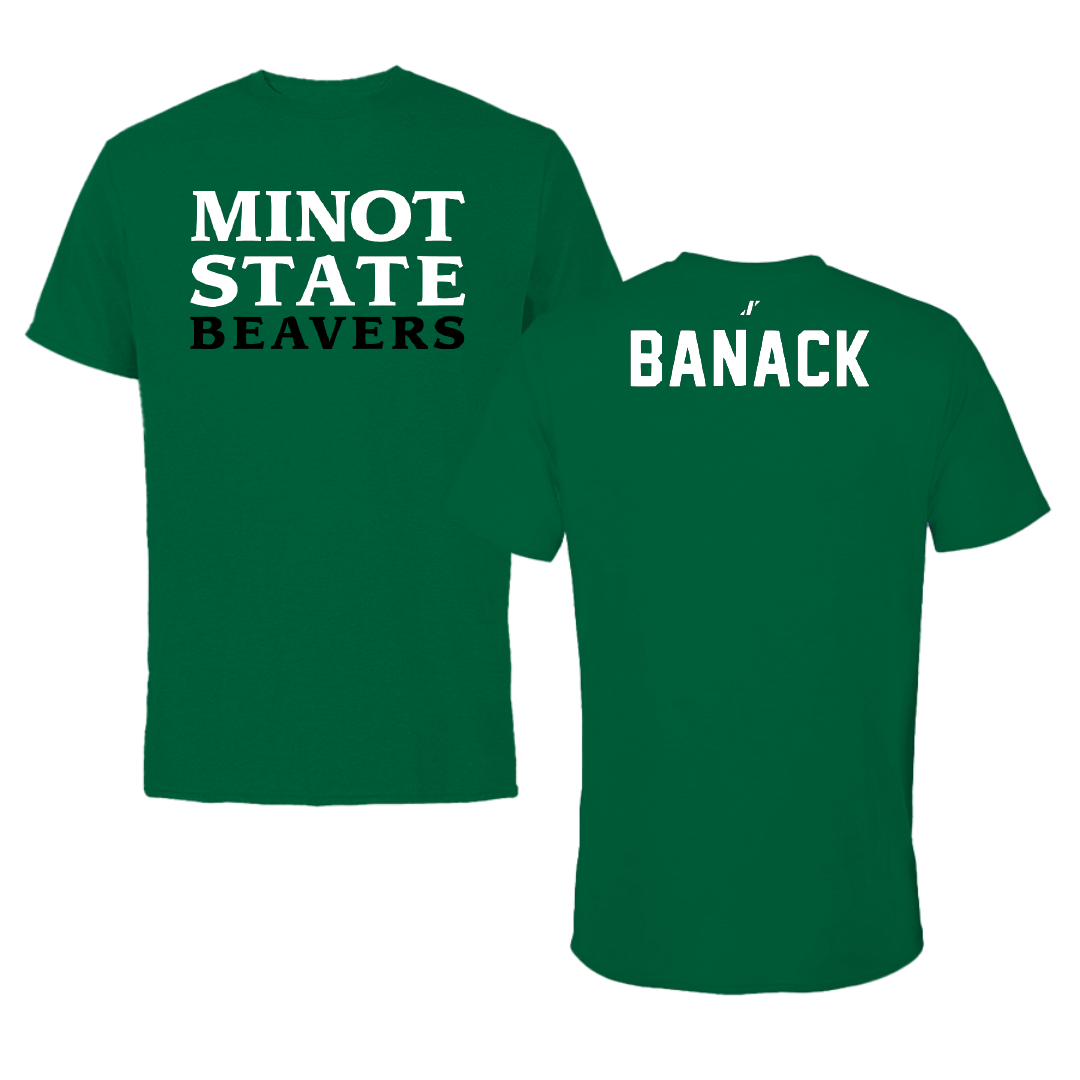 Minot State University Golf Green Tee - Zoe Banack
