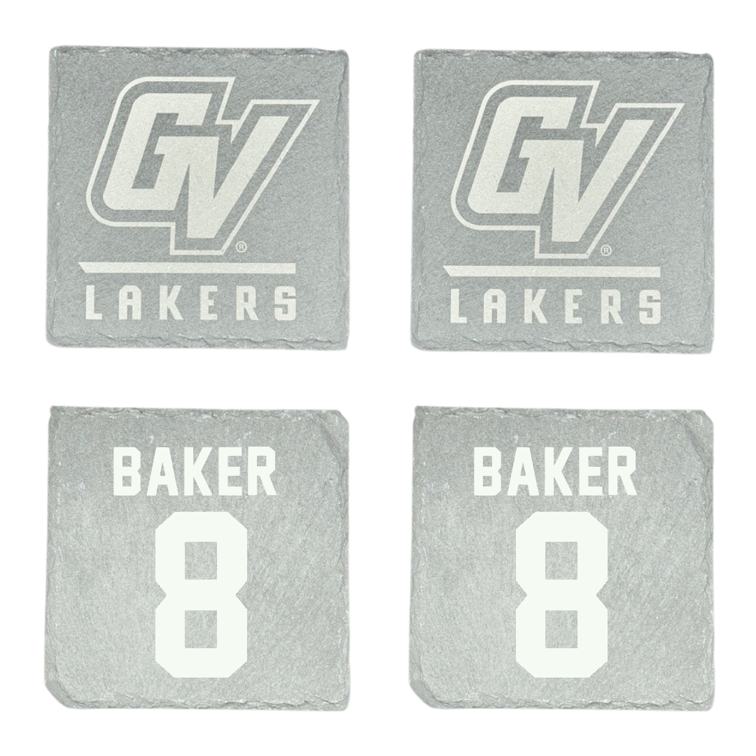 Grand Valley State University Volleyball Stone Coaster (4 Pack)  - #8 Caroline Baker