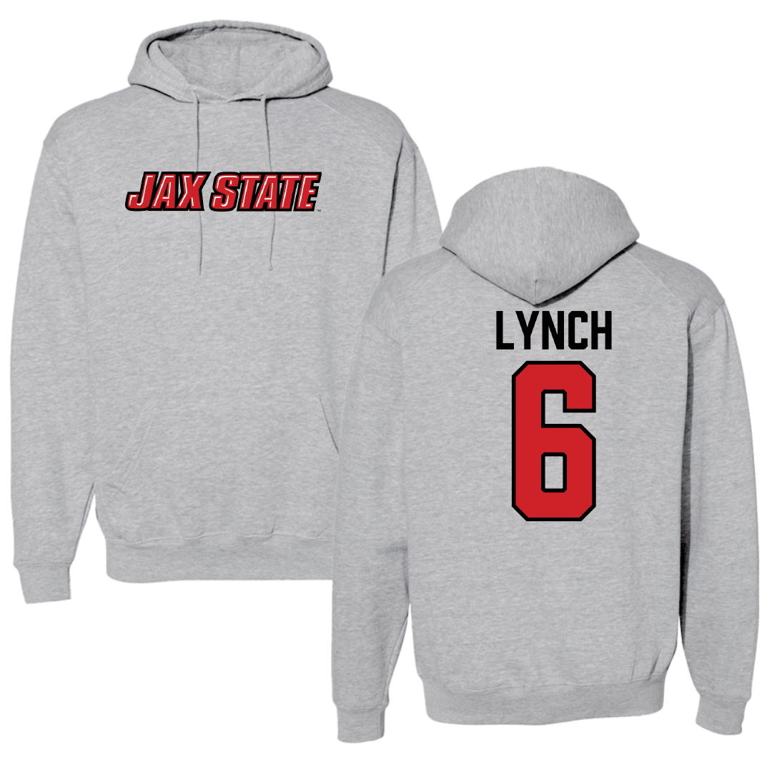Jacksonville State University Beach Volleyball Sport Gray Hoodie - #6 Carley Lynch