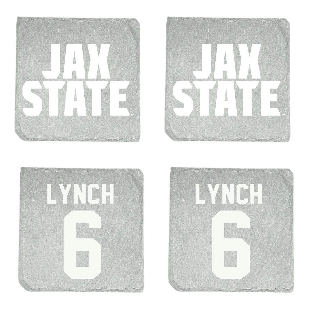 Jacksonville State University Beach Volleyball Stone Coaster (4 Pack)  - #6 Carley Lynch
