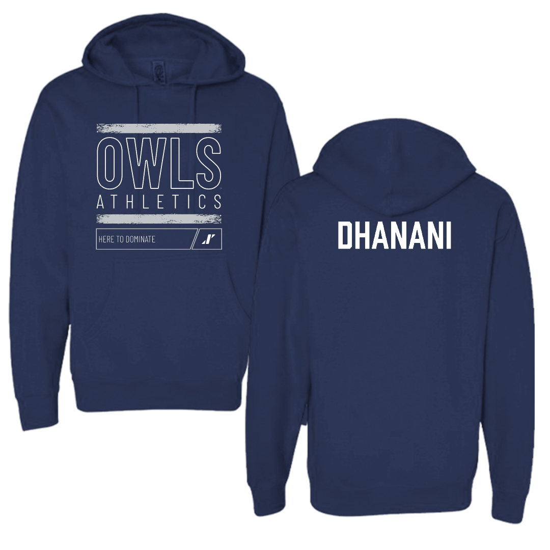 Rice University Dance Navy Dominate Hoodie - Mishel Dhanani