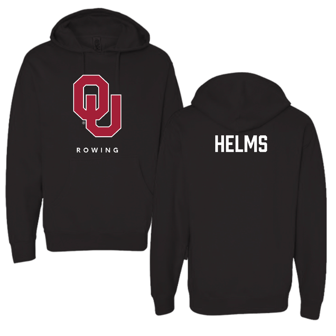 University of Oklahoma Rowing Black Hoodie - Mary Helms