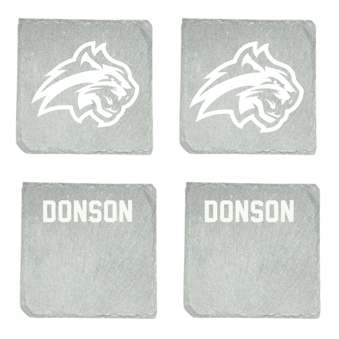Wiley University TF and XC Stone Coaster (4 Pack)  - Jaylon Donson