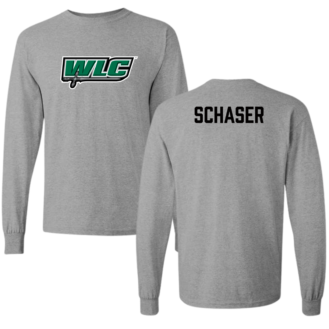 Wisconsin Lutheran College Golf (M) Sport Gray Long Sleeve - Isaiah Schaser