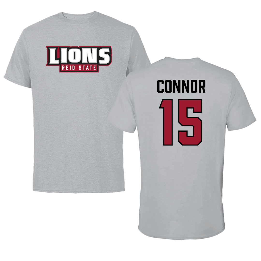 Reid State Community College Baseball Sport Gray Tee - #15 Drew Connor