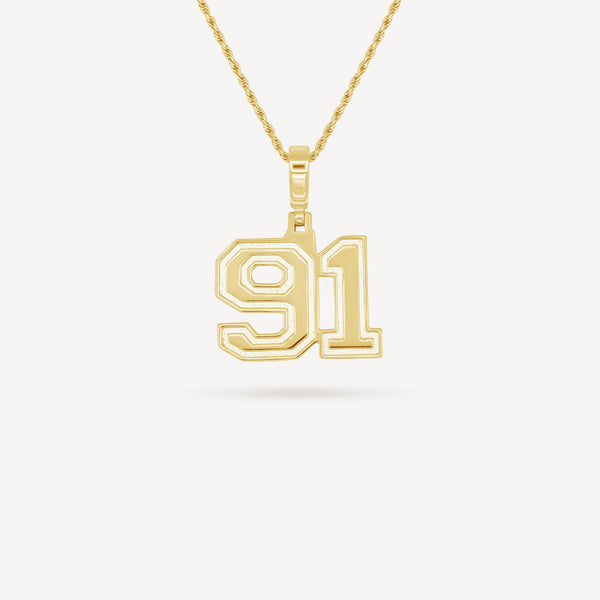 Gold Presidents Pendant and Chain - #91 Kyjuan Vengrowsky