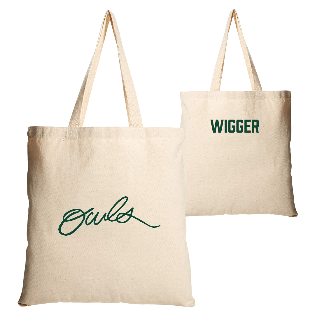 William Woods University TF and XC Tan Canvas Tote Bag - Sean Wigger