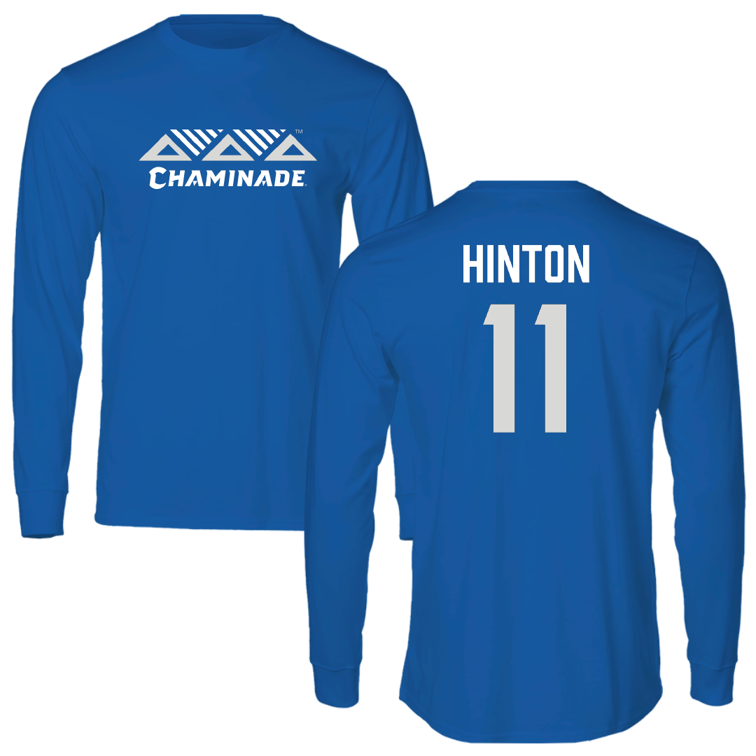 Chaminade University Volleyball (W) Blue Performance Long Sleeve - #11 Lillie Hinton