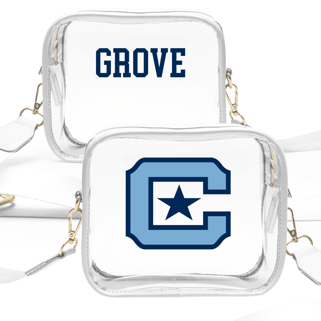 The Citadel TF and XC White Clear Stadium Bag - Sadie Grove