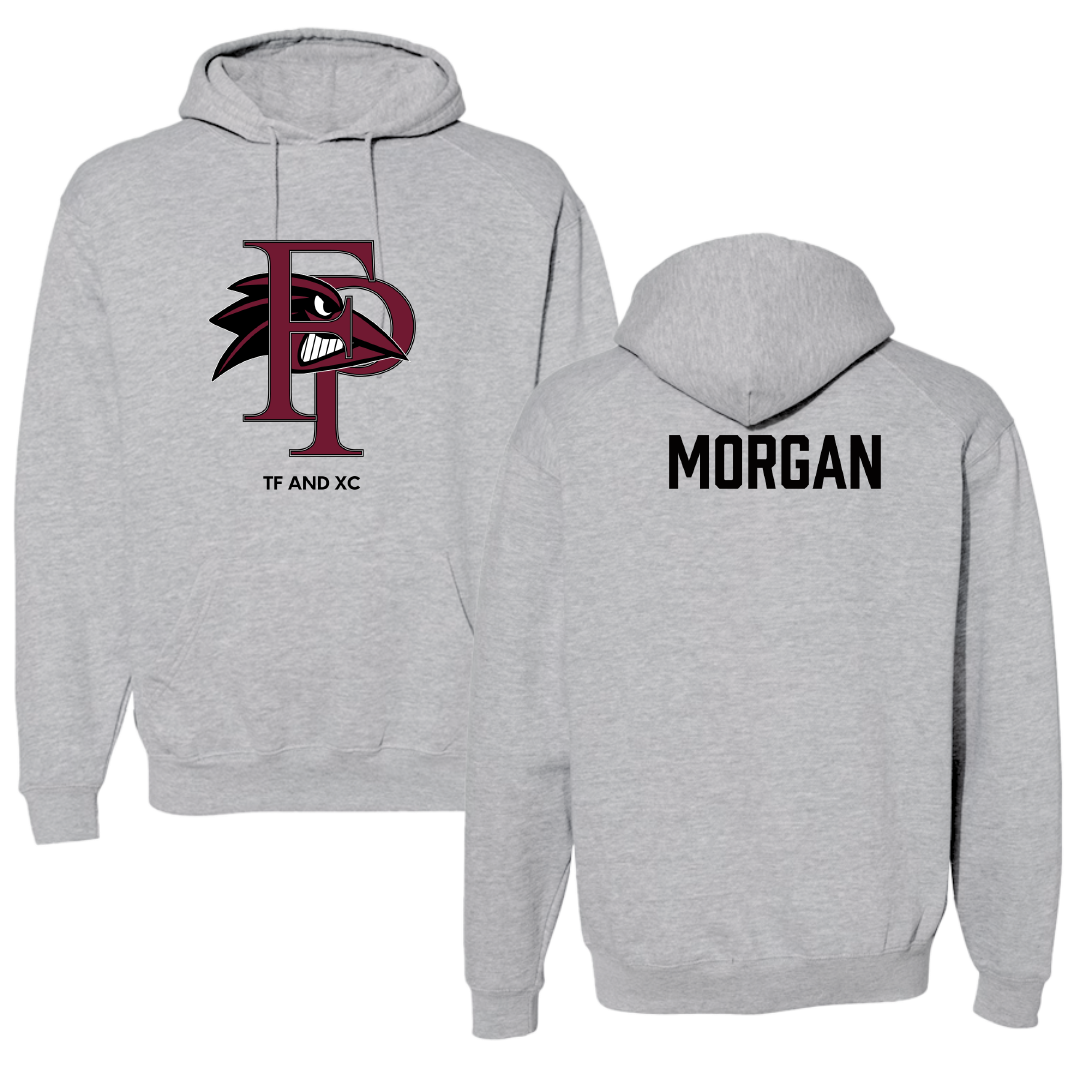 Franklin Pierce University TF and XC Sport Gray Hoodie - Declan Morgan