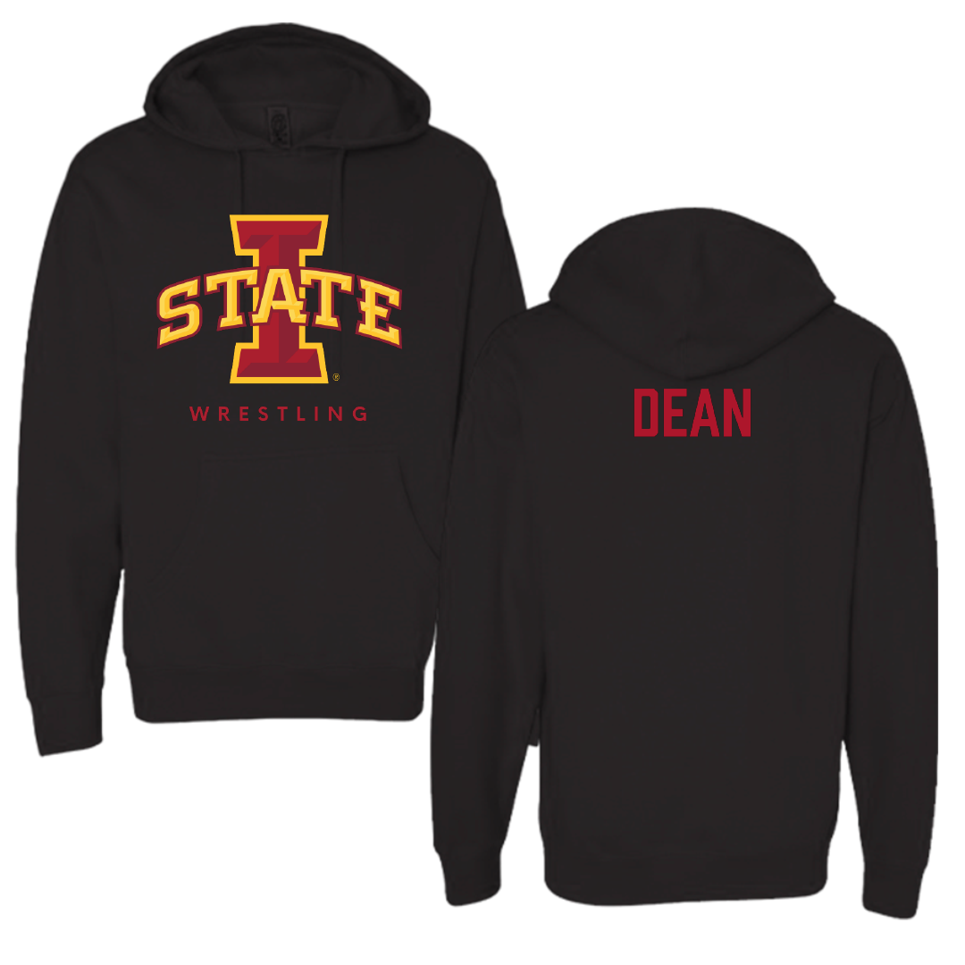 Iowa State University Wrestling Black Hoodie - Isaac Dean