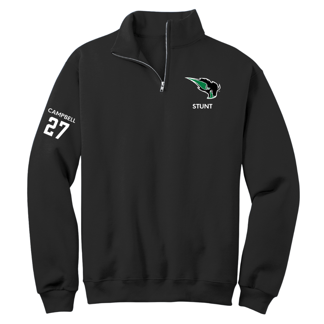 Oklahoma Baptist University Stunt Black Quarter-Zip - #27 Brooklyn Campbell