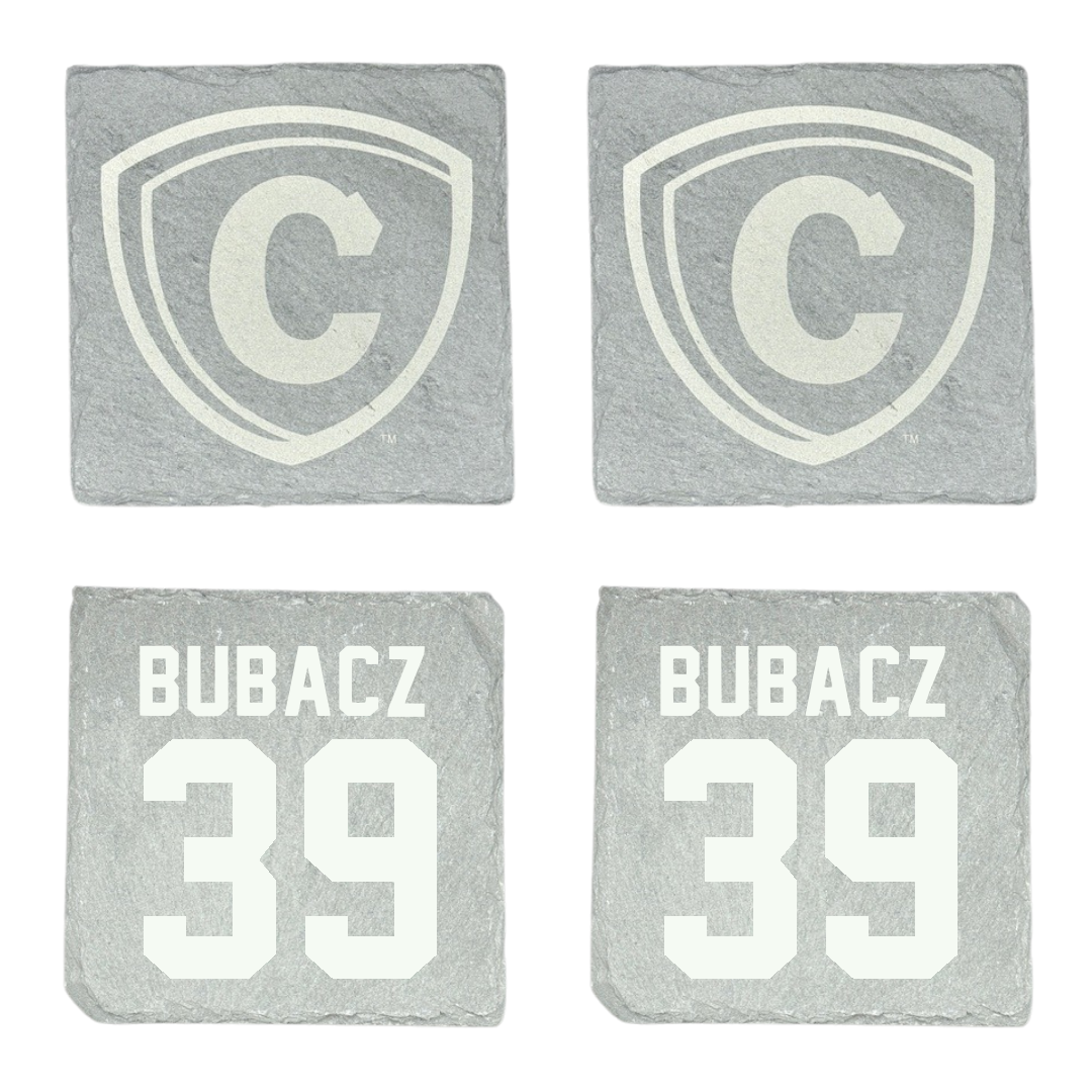 Carthage College Football Stone Coaster (4 Pack)  - #39 Benjamin Bubacz