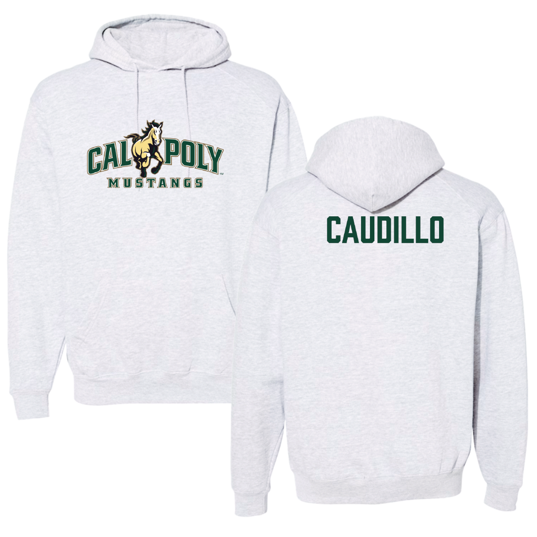 Cal Poly TF and XC Gray Hoodie - Chris Caudillo