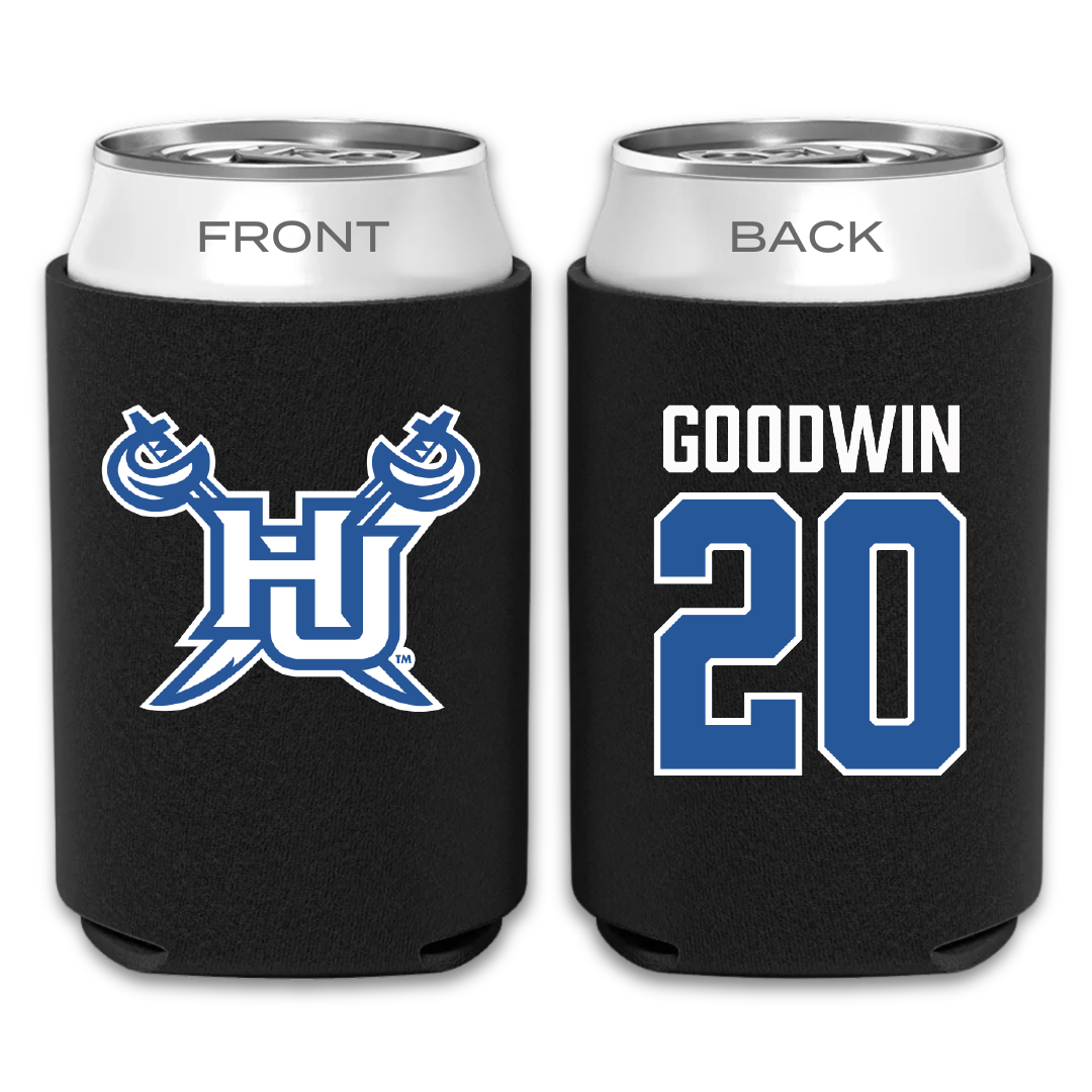 Hampton University Soccer Black Can Cooler - #20 Taryn Goodwin