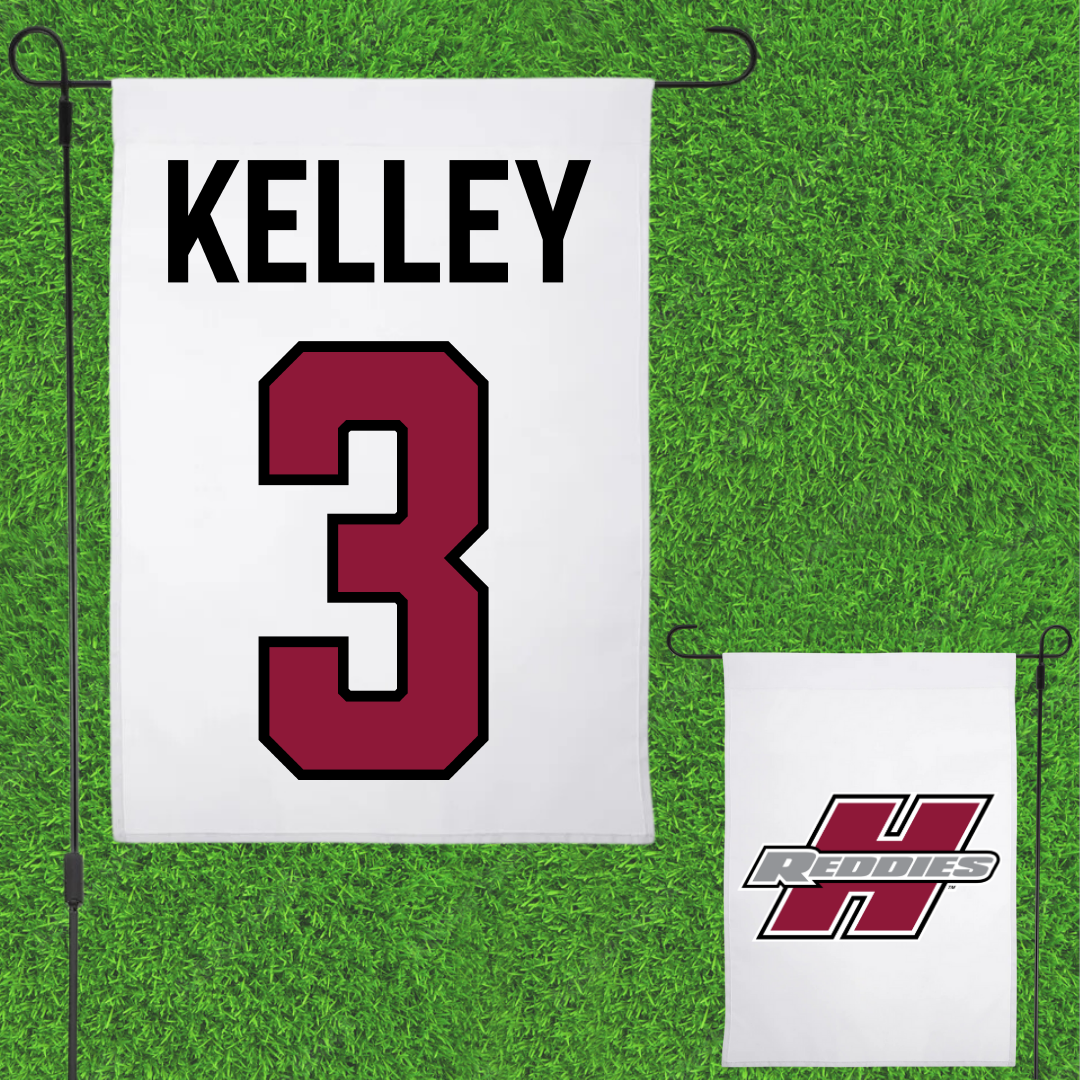 Henderson State University Softball White Garden Flag - #3 Lacey Kelley