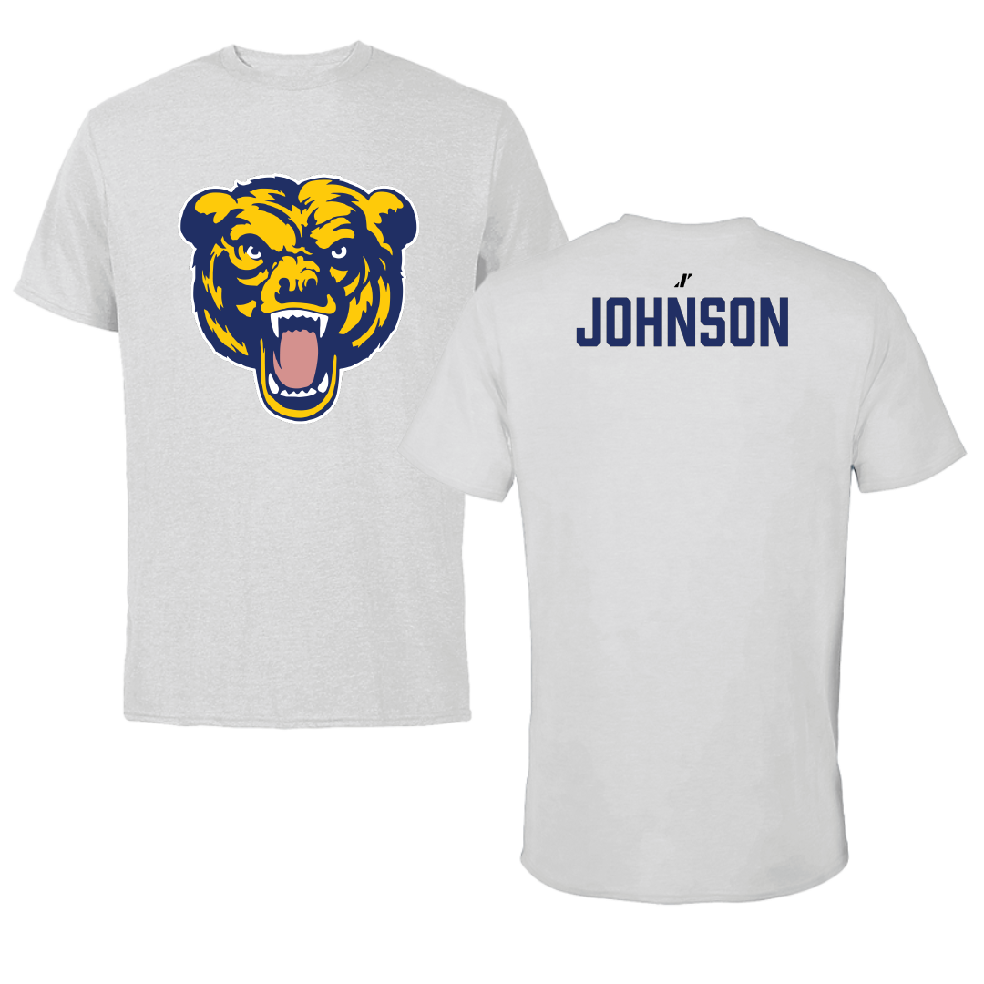 Carolina University Baseball Light Gray Performance Tee - Patrick Johnson