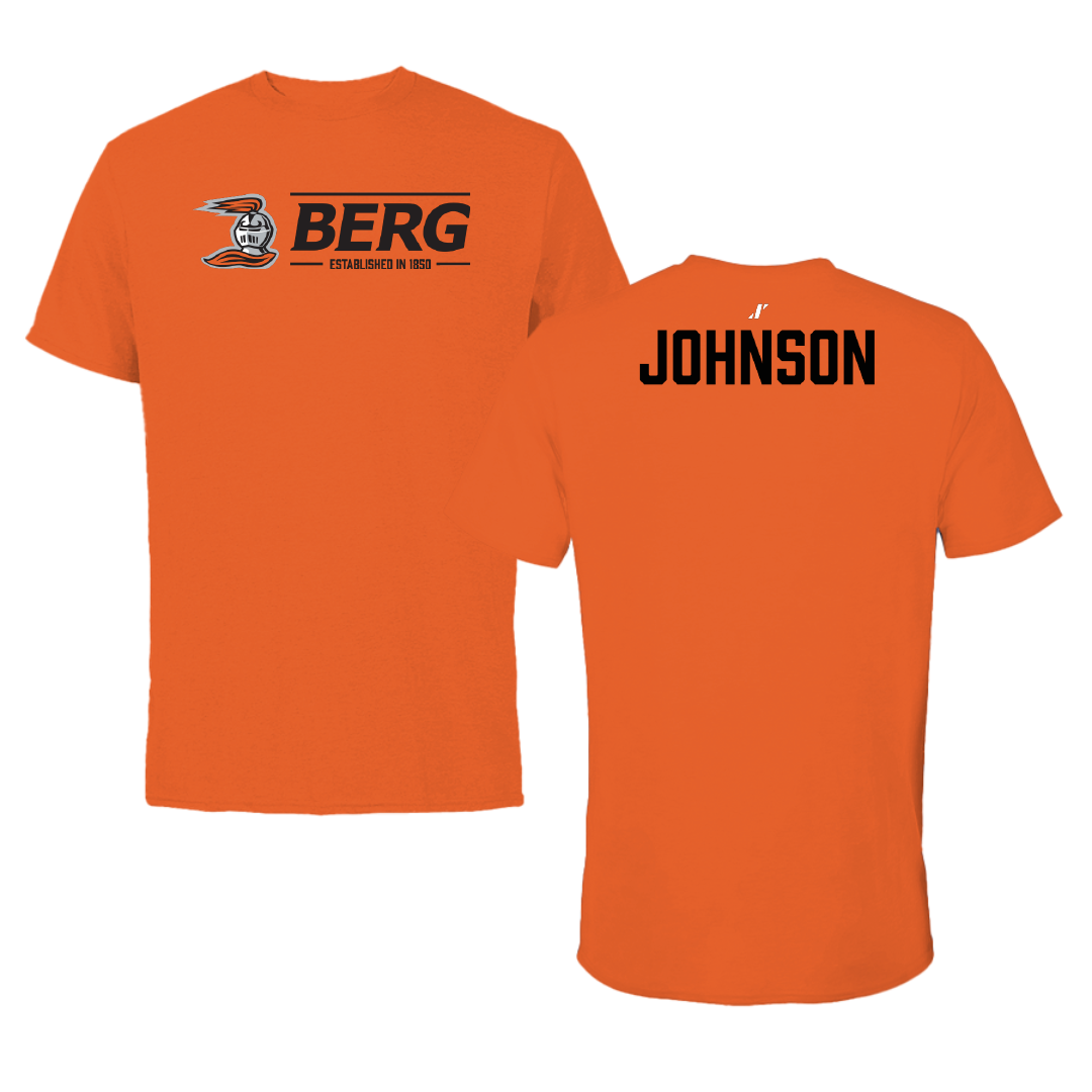 Heidelberg University Wrestling Orange General Performance Tee - Kamren Johnson
