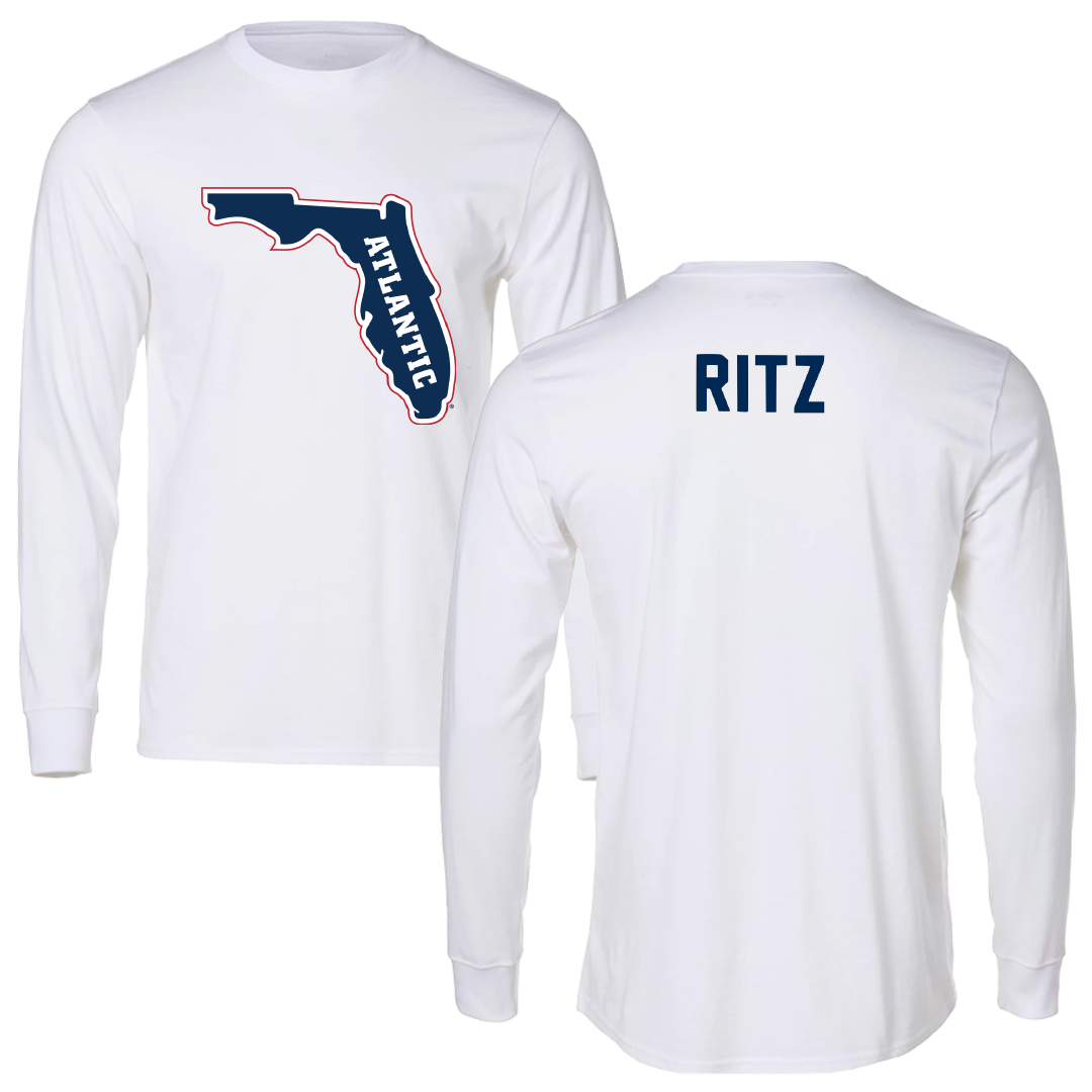 Florida Atlantic University Dance White Performance Long Sleeve - Marissa Ritz