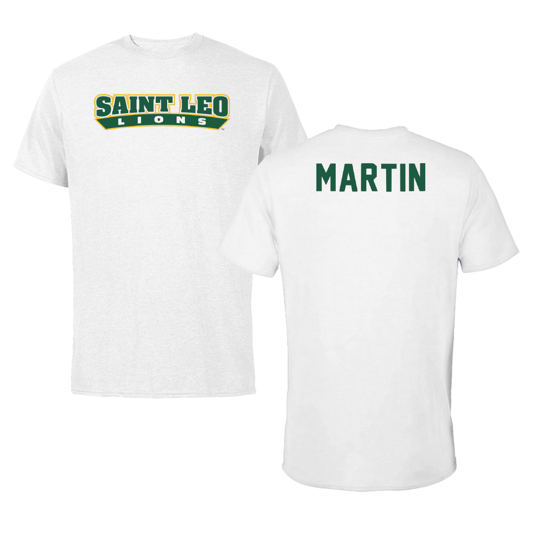 Saint Leo University Tennis White Performance Tee - Madelyn Martin